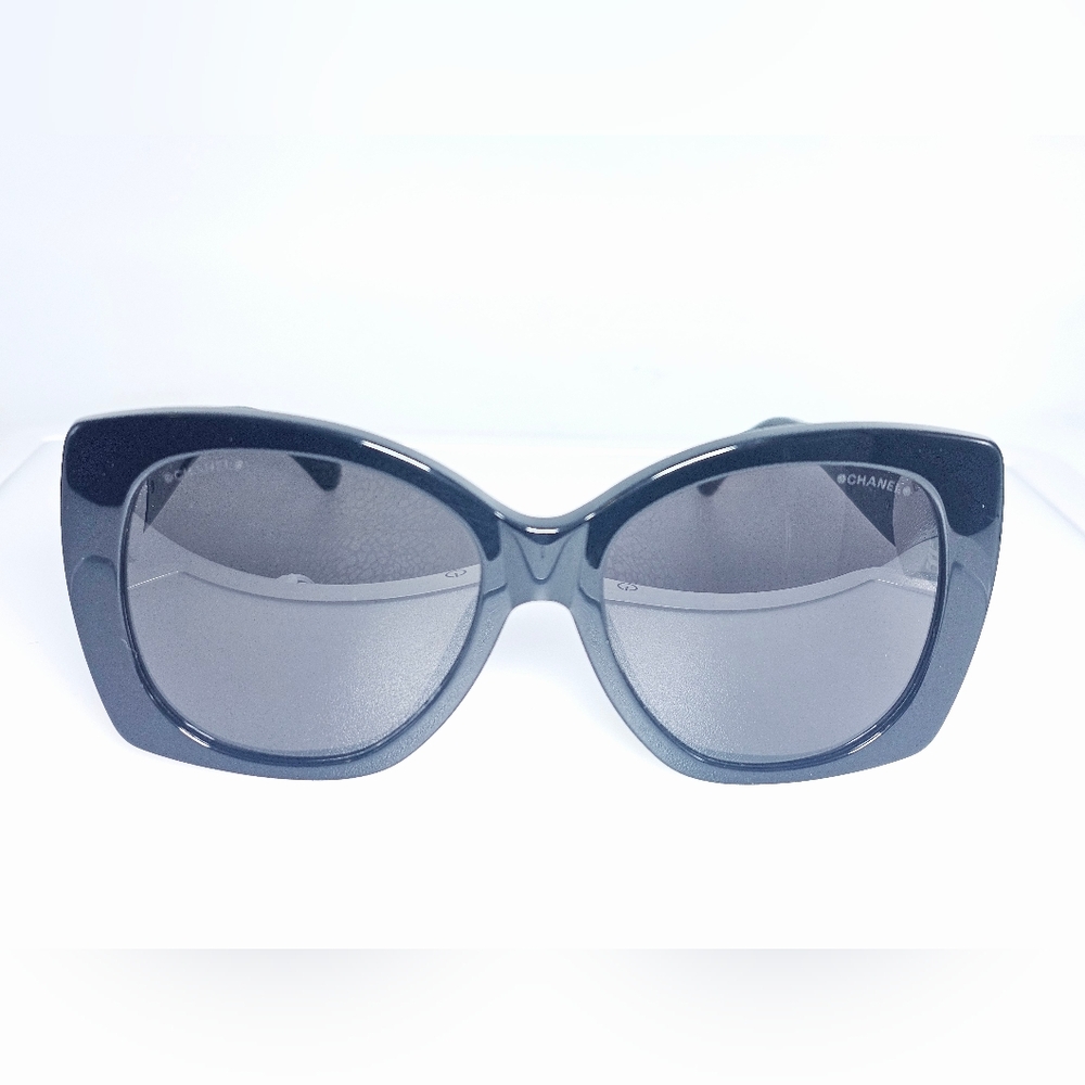 Chanel Black Women's Sunglasses CH5519A C501/S4 - Picture 6 of 13